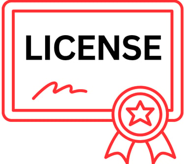 license icon