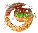 somnia-babyschlaf logo shows a mond with stars
