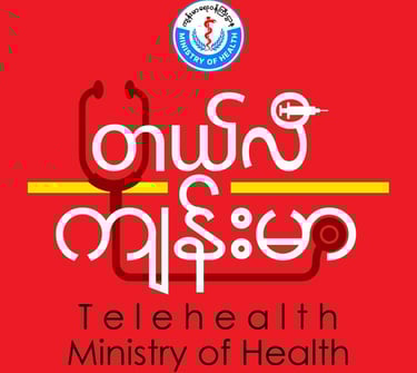 Telehealth by Ministry of Health Myanmar