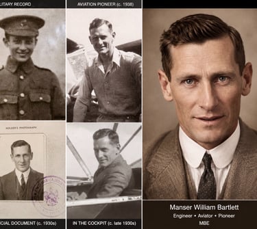 Manser William Bartlett - The real crocodile hunter grandfather- MBE