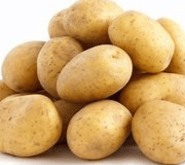 load of white potatoes