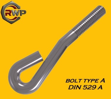 DIN 529A Foundation Bolt Anchor Bolt 