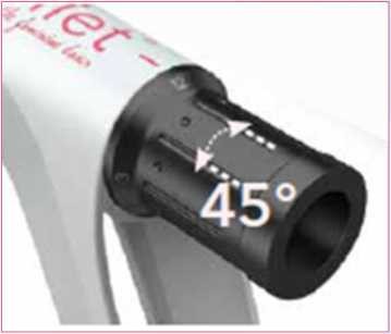 фото повернути на 45 грудусів кінець пристроя Juliet