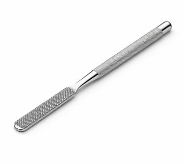 stainless steel surgical rasps instrument CE certified for bone smoothing and shaping.