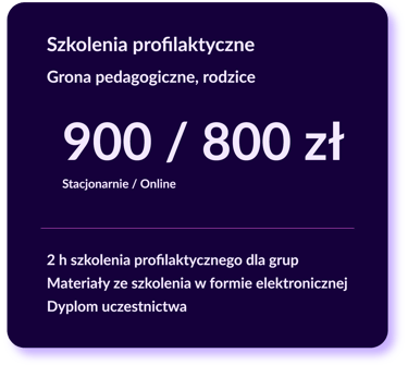 Szkolenia profilaktyczne