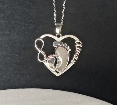 colgante personalizado leche materna