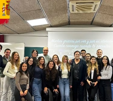 Durso aula na espanha