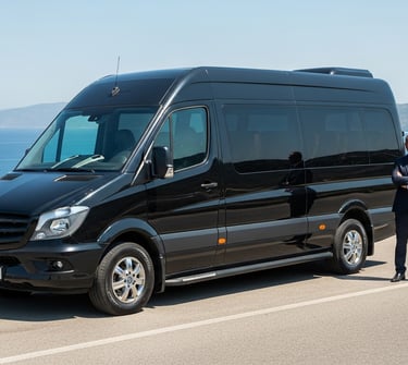 Luxury Minivan For Private Travel And Events