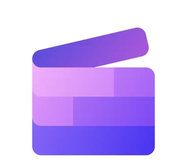 a purple and purple square shaped object with a purple and white background