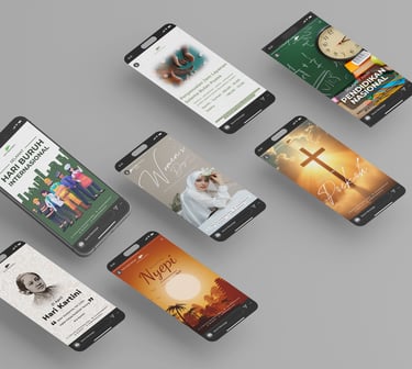 Story ucapan hari raya Bukit Indah Permai