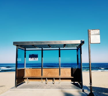 autobusų stotelės paviljonai