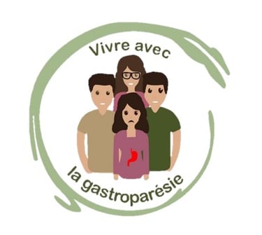Logo Vivre  avec la Gastroparésie