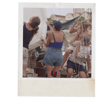 équipage vieux gréement