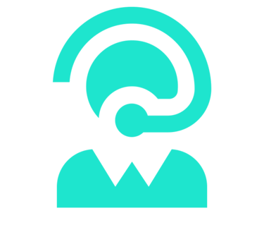 a person with a headphones icon illustrating fast exchange