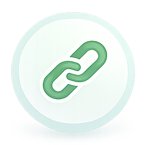Green link icon for curated MuleBuy spreadsheet links