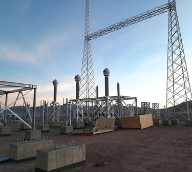 SE Subestaciones Eléctricas Obras Civiles Supervisión