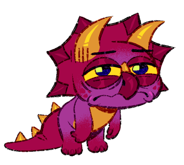 Purple Dino