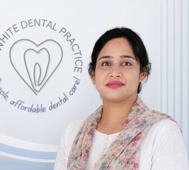 the white dental practice mankapur nagpur dr sophia khan