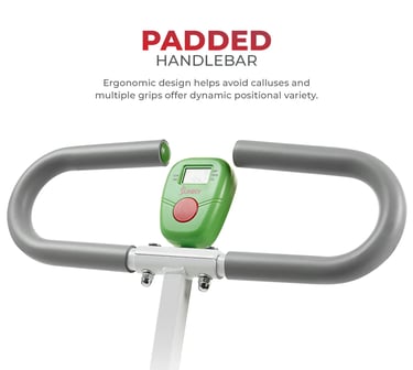 Row and ride exercise machine