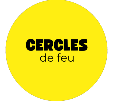 Logo d'un rond jaune sur lequel est écrit "cercle de feu"
