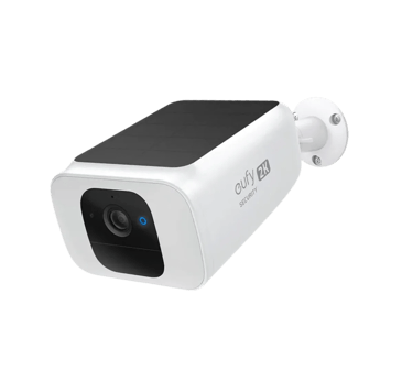 Camera de surveillance  2K solaire avec projecteur