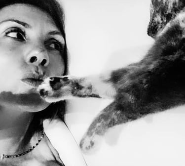 photography Me and Criseide, my little cat. 