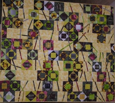 Verve (photo) by Lu Peters. Quilt.