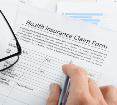 Not Covered by Health Insurance, insurance claim form