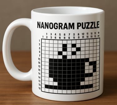 Nanogram Puzzle coffee mug 