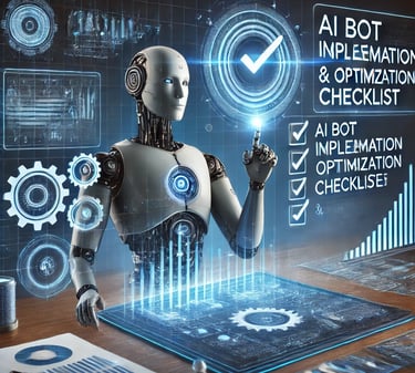 AI bot implementation checklist Photo