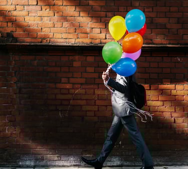 helium balloons