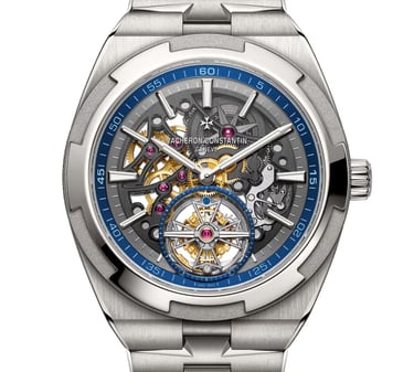 Vacheron Constantin Overseas Tourbillon luxury sports watch.