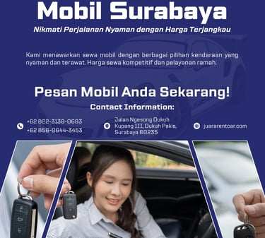 Layanan Sewa Mobil Surabaya Juara Rent Car