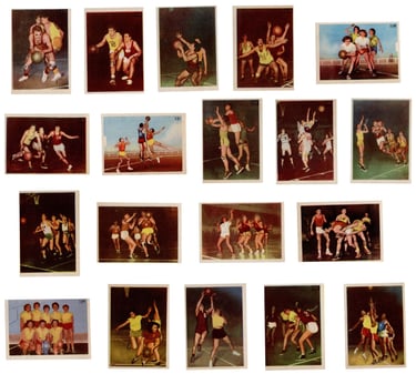 1952-53 Les Sports Par Les Images Les Docks Basketball Cards Subset