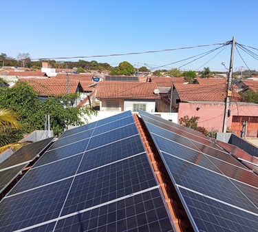 Usina solar em Cuiaba