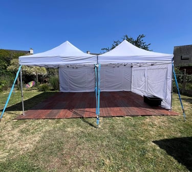 Barnum avec plancher