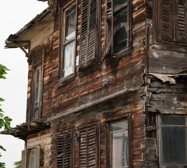 Old wooden house