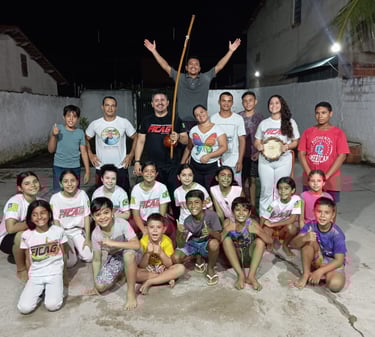 Projeto de capoeira ficag Esperança Capoeira