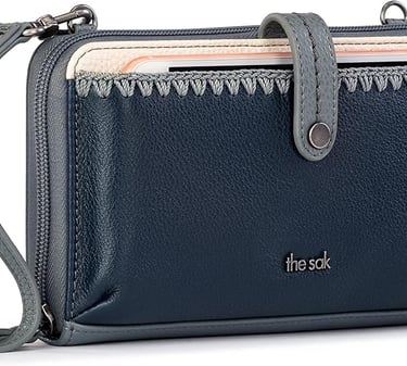 The Sak Iris Smartphone Crossbody Purse - Women's Cellphone Bag & Wallet For Everyday - Convertible Wristlet With Zipper
