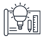 An icon with transparent background representing Milling services