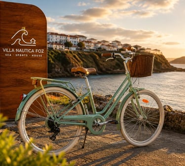 alquiler de bicicletas en Foz por Villa Nautica Foz