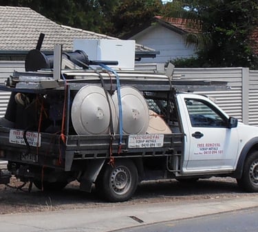 scrap metal pickup