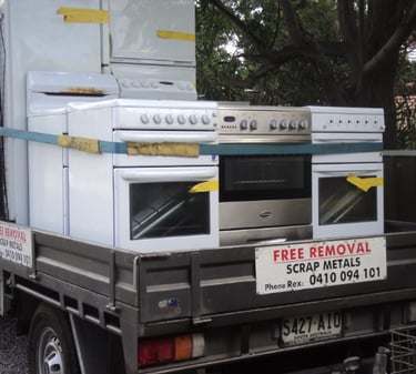 white-goods scrap metal