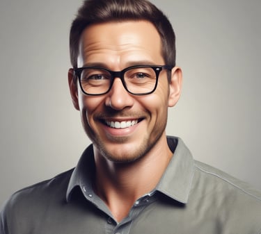 woman smiling wearing denim jacket