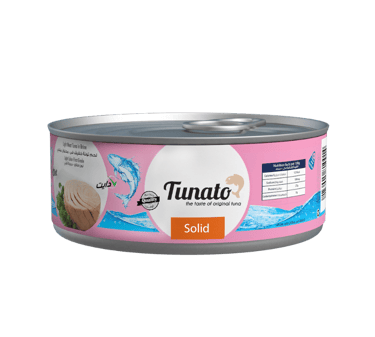 Raya FMCG's Tunato Brand: Solid Diet Tuna in Brine for export and private label.