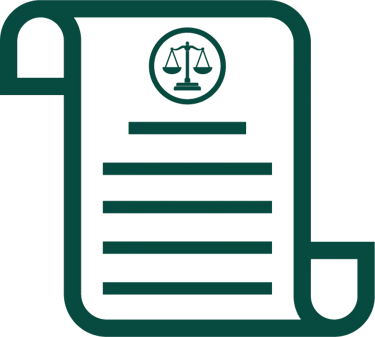 ícone contrato simbolizando compromisso 