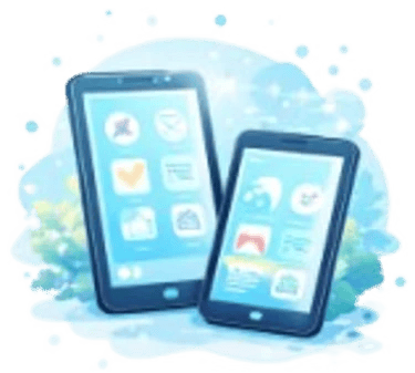 Aide sur smartphone et tablette par Montechinformatique : configuration d'applications et usage mobile pour particuliers.