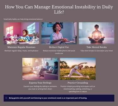 how to manage emotional instability