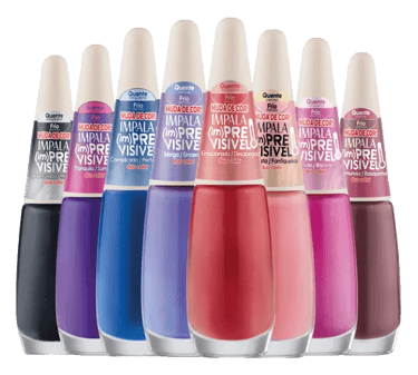 kit de 8 esmaltes Impala