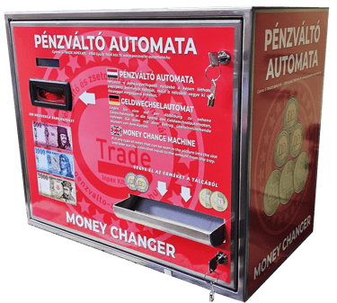 Két fajta érmét kezelő